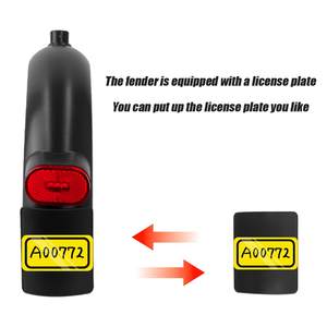 Nouvelle Version kit de garde-boue <span class=keywords><strong>arrière</strong></span> amélioré <span class=keywords><strong>M365</strong></span> <span class=keywords><strong>Pro</strong></span> <span class=keywords><strong>2</strong></span> Scooter électrique pour <span class=keywords><strong>Xiaomi</strong></span> <span class=keywords><strong>M365</strong></span> <span class=keywords><strong>Pro</strong></span> M187 <span class=keywords><strong>Pro</strong></span> <span class=keywords><strong>2</strong></span> 1S support de <span class=keywords><strong>feu</strong></span> <span class=keywords><strong>arrière</strong></span> - Product Image 2