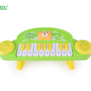 La infancia <span class=keywords><strong>de</strong></span> dibujos animados musicales para niños <span class=keywords><strong>de</strong></span> plástico <span class=keywords><strong>de</strong></span> juguete del bebé Piano - Product Image 3