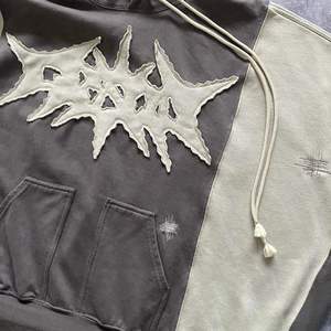 Tùy Chỉnh Người Đàn Ông Của Axit Rửa Sạch Áo Thun Áo Với Màu Sắc Khối Tương Phản & Thêu Đính Boxy Phong Cách - Product Image 6