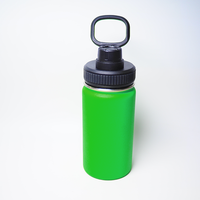 Bouteille de boisson à double paroi avec logo de couleur personnalisé bouteille d'eau thermique en acier inoxydable pour le sport bouteille d'eau à large ouverture pour l'extérieur