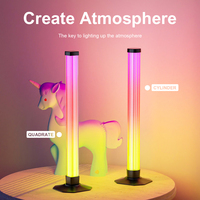 Application télécommande musique et écran capteurs de couleur néon LED éclairage intelligent USB lampe de table pour la décoration intérieure