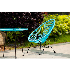 Silla de mimbre y mimbre para exteriores, muebles de jardí<span class=keywords><strong>n</strong></span> - Product Image 1