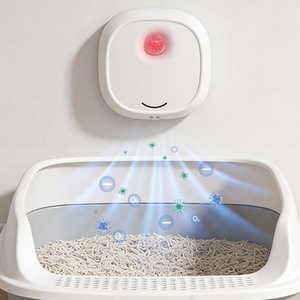 Eliminador de Olores Inteligente para Mascotas, Desodorizante Silencioso de Iones Negativos, Purificador de Aire Doméstico para Baño, Elimina el <span class=keywords><strong>Mal</strong></span> <span class=keywords><strong>Olor</strong></span> de Orina de Perros y Gatos - Product Image 5