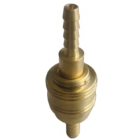 Acoplador rápido de tipo europeo, Conector de lengüeta para manguera, junta de conexión de compresor de aire 1/4, tipo alemán