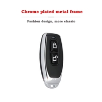 Télécommande universelle sans fil 433,92 MHz pour clonage de clé, duplicateur de télécommande de porte de garage à 2 boutons