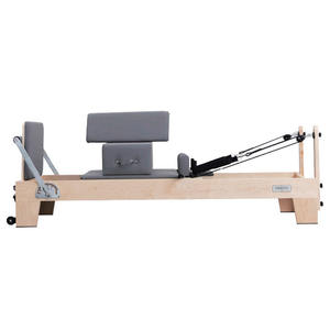 Fournisseur d'équipement de fitness Lit de base à glissière bidirectionnelle classique Réformateur de tour de Pilates professionnel - Product Image 2