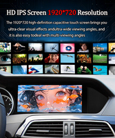 LELV 8,8 pouces pour Mercedes-Benz Classe C W204 S204 Système Android Auto Linux Lecteur vidéo de navigation CarPlay pour voiture