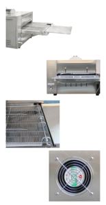 Four à pizza au gaz portable d'extérieur - Qualité professionnelle pour camion de restauration et cuisine mobile - Product Image 3