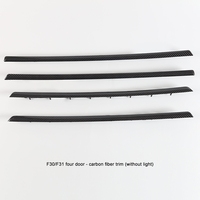 Accessoires de modification de voiture F30 F31, garnitures de porte intérieures, bande décorative pour BMW Série 3