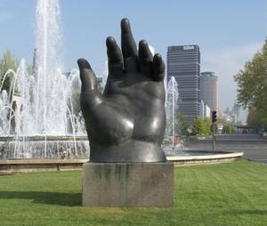 Scultura a mano grassa astratta in bronzo Fernando <span class=keywords><strong>Botero</strong></span> decorato pubblico all'aperto - Product Image 5