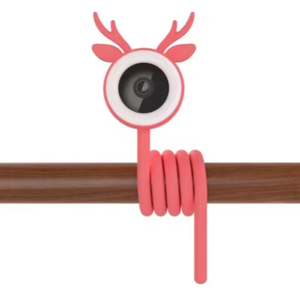 Caméra IP Tuya Wi-Fi HD 4MP sans fil, babyphone, vision nocturne, support flexible, berceuses, détection des pleurs, sirène intégrée - Product Image 2