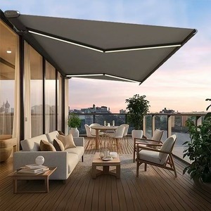 Toldo Retráctil Eléctrico de Cassette Completo, Plegable, para Protección Solar en Exteriores, para Balcón y Terraza - Product Image 5