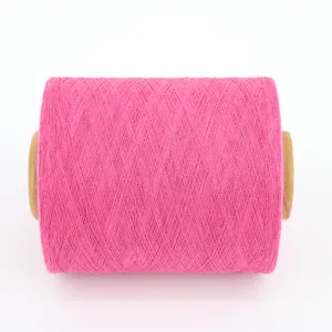 8ply organic recycled polyester cotton knitting yarn for knit fabric