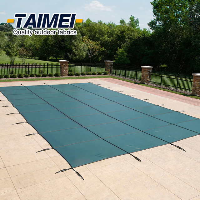 PVC Pool Cover In-ground Winter Swimming Pool Cover PVC Fabric Safety Pool Covers