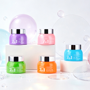 Crème hydratante pour le visage Disaar 100g 7 en <span class=keywords><strong>1</strong></span>, peptides, acide hyaluronique, hydratation intense, crème pour le visage pour la sécheresse et les rougeurs, distributeur - Product Image 6