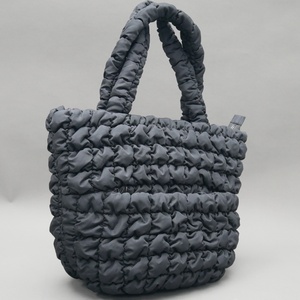Custom OME Quilted Cloud Tote Bag Large Capacity Nylon Puffer <b>Handbag</b> Pleated Bubble Tote For Women Casual Daily Shopping Work T - Product Image 2