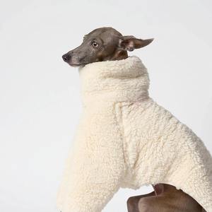 क्यूईईंग पालतू कस्टम नए डिजाइनर लक्जरी अलका गर्म नरम ग्रेहाउंड कपड़े कुत्ते कोट दो पैर इतालवी ग्रेहाउंड गर्म नरम नरम नरम - Product Image 4