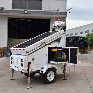 Univ Trailer pengawasan seluler tenaga surya untuk pemantauan keamanan - Product Image 2