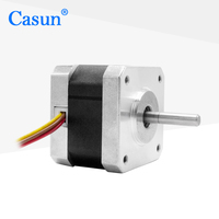 Motor Stepper Hybrid NEMA17 Harga Terbaik 0.9 Derajat 42x42x34mm Presisi Tinggi untuk Printer 3D Pola Linear Bersertifikasi ROHS