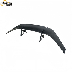 สปอยเลอร์หลังแบบ MP สำหรับ BMW M3 M4 G80 G82 รุ่นอัพเกรด สไตล์ AD ขนาดใหญ่ วัสดุคาร์บอนไฟเบอร์แห้ง ใช้ได้กับรถยนต์ทั่วไป - Product Image 2