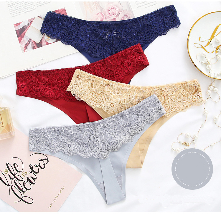 Хит продаж, трусики-танга для молодых девушек, сексуальное кружевное дышащее мягкое женское нижнее белье