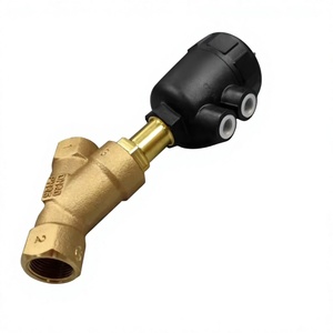 Original Burkert Pneumatic Angle Seat Valve 00001132 DN32 Threaded SS316 <b>PTFE</b> Seal for Water Steam Chemical - Product Image 4