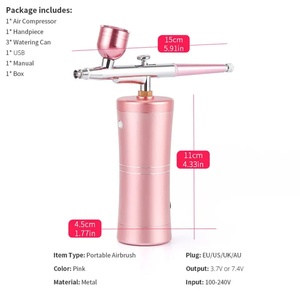 Conception OEM/ODM, appareil hydratant pour la peau du visage de 40 ml, pistolet à jet d'eau et d'oxygène pour le soin du visage - Product Image 2