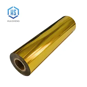 Alta resistencia Gold Kurz 220 Hot Stamping Toner Reactive digital UV vanish foil para papeles artesanales lámina deslizante para MGI
