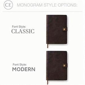 Libreta de Direcciones A3 con Espiral y Portaplumas, Cubierta de Cuero Suave, 80 Hojas, Uso Promocional Premium AF - Product Image 4