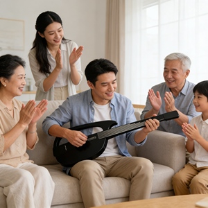 Chitarra Elettrica Semi-Acustica a 6 Corde per <span class=keywords><strong>Musicisti</strong></span> <span class=keywords><strong>Jazz</strong></span>, Esibizioni dal Vivo, Registrazioni in Studio e Uso Ricreativo - Product Image 1