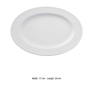 Plateau de service ovale Delta 24 × 17 cm Gural -6- Do24Ky00 - Product Image 3