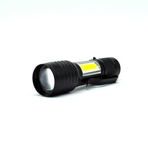 Mini Linterna LED Recargable para Exteriores <span class=keywords><strong>con</strong></span> Zoom, Alimentada por 14500/AA, Linterna Táctica Mini LED <span class=keywords><strong>con</strong></span> Clip de Bolsillo - Product Image 2