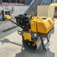 Livraison gratuite, compacteur de 500 kg, mini rouleau compresseur, rouleau compresseur vibratoire XCMG