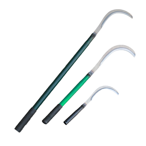 Attrezzo Agricolo con Lama Affilata e Manico Lungo, Falce per Diserbo, Coltello per Potatura, Falce per Raccolta Cereali, per Avventura e Campeggio - Product Image 1