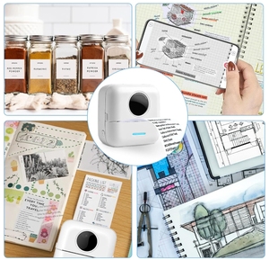 X5 giá rẻ nhất <span class=keywords><strong>Mini</strong></span> Máy in màu Xanh răng QR Sticker di động thông minh cầm tay in ấn cầm tay Nhãn dán nhãn Máy in nhiệt - Product Image 6