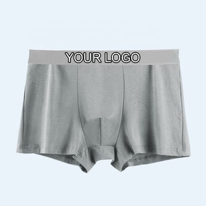 Ropa Interior Masculina Personalizada de Fábrica, Varios Colores, Logotipo Personalizado, Calzoncillos <span class=keywords><strong>Boxer</strong></span> Clásicos y Cómodos de Algodón para <span class=keywords><strong>Hombre</strong></span> - Product Image 5