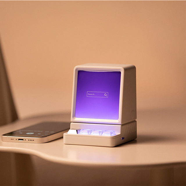 Factory Price RGB Computer Design Mini Portable Wireless Bluetooth Speaker Can Answer Calls Can Be Phone Holder