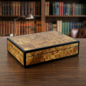 LACQUER BOX Caja de laca de joyería hecha a mano de Vietnam de alta calidad Tamaños personalizados Caja brillante decorativa Pintura a mano de HNH Craft - Product Image 1