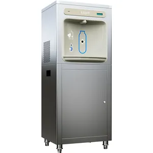 Refroidisseur d'eau en acier inoxydable à prix d'usine, distributeurs d'eau autoportants de grande capacité, filtre alcalin pour le bureau