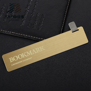 Nhà Sản Xuất Vàng Brass Đồng Book Marks Với Tua Tùy Chỉnh Laser Cắt Kim Loại Bookmark - Product Image 4