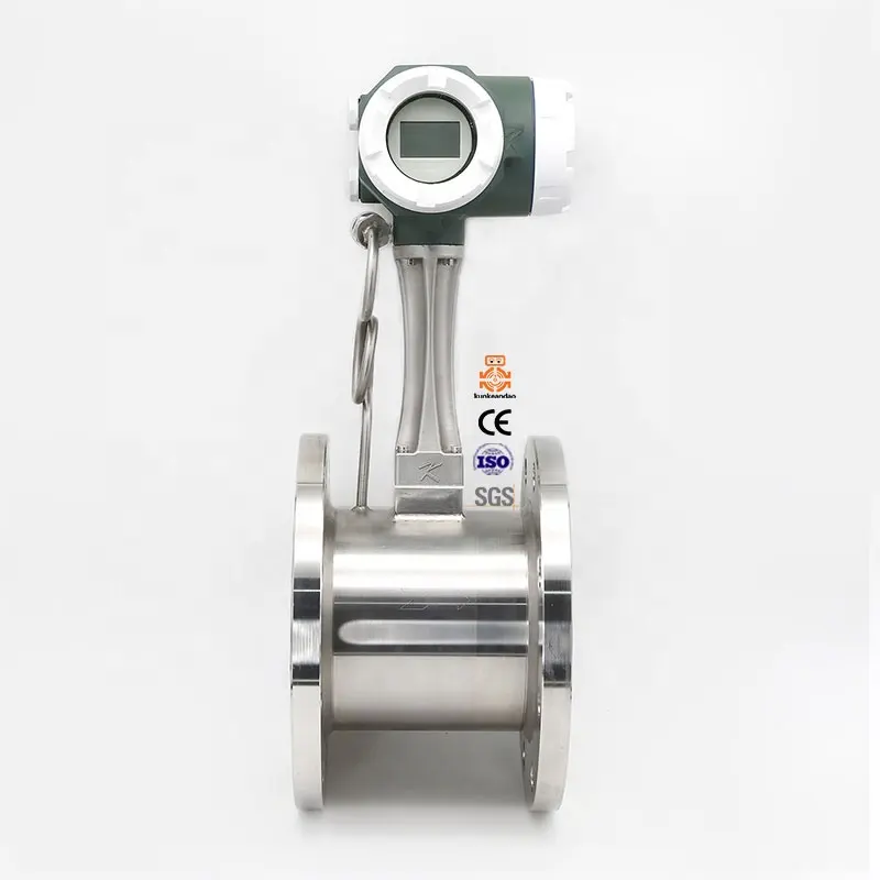 dn50 6" steam 4-20ma hart 2 wire sensors best quality gas precession flow meter vortex flowmeter