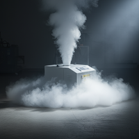 Humidificateur ultrasonique électrique à grande production de brume, usage domestique, commercial et extérieur, capacité 3-5L, contrôle par hygromètre, métal, garantie 1 an