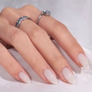 BTArtbox – Kit de faux ongles en gel souple faits à la main avec colle, vente en gros, courts, carrés, dégradé ombré, étiquette privée, à presser - Product Image 2