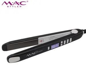 High Technology Fast Heat Up and Recovery Wide Titanium Plate Flat Iron electric Hair Straightener