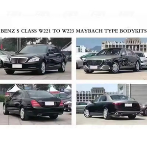 W221 2006-2013y Cambio a W223 2021y + Nuevas piezas de ajuste automático de estilo May para mercedes-benz Clase S W221 Facelift W223 Kit de carrocería - Product Image 2