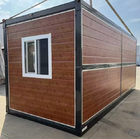 Hôtel conteneur extensible économique, maison préfabriquée de luxe compacte avec salle de bain