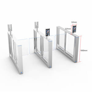 Puerta de reconocimiento facial de alta gama con aleación de aluminio y reconocimiento de venas de la palma de la mano de alta calidad - Product Image 4