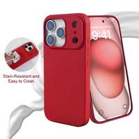 Étuis de téléphone portable en silicone TPU magnétique anti-empreintes digitales, protection 360°, protection contre les chocs, protection de l'objectif pour 17/17 Pro 8