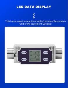 インテリジェントディスプレイ熱流量計窒素・天然ガス・酸素用アルミニウム合金構造3～200m/h範囲 - Product Image 5