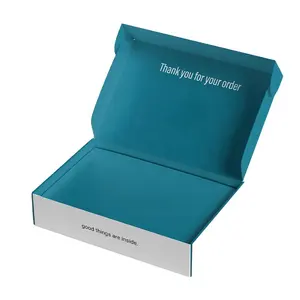 Nieuw Ontwerp Wit Groothandel Op Maat Gemaakte Gouden Folie Logo Gedrukt Geschenkverpakking Boekvorm Magnetische Doos Voor Decoratie